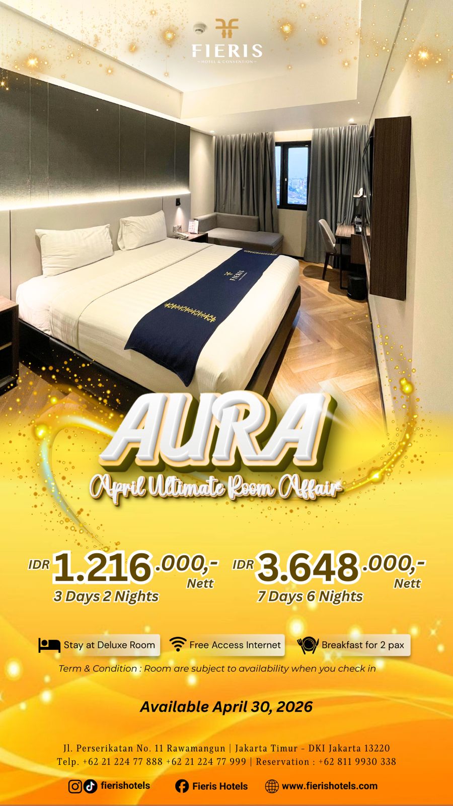 PROMO ROOM APRIL 2026