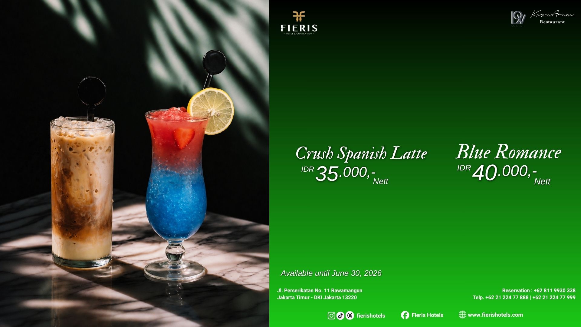 PROMO DRINK UPDATE