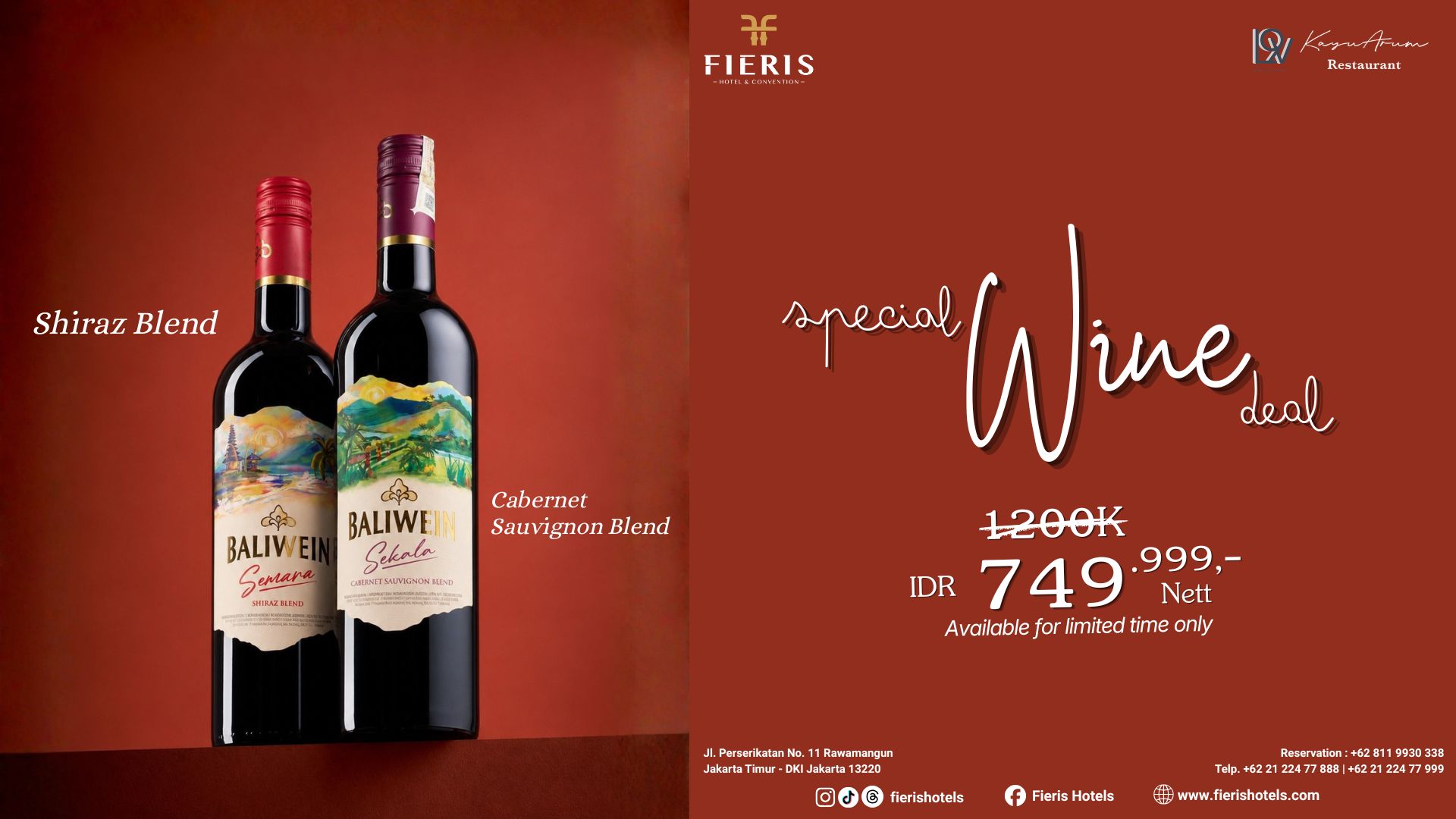 SPECIAL WINE DEAL UPDATE