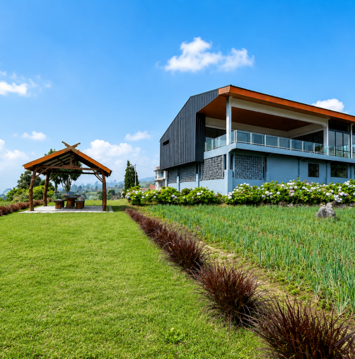 VIEW DEPAN GARDEN AREA